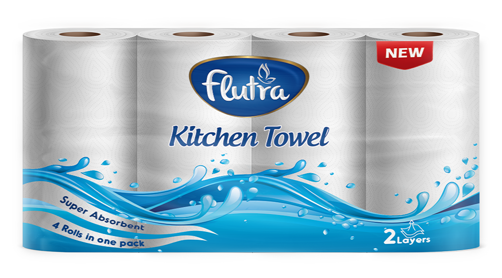 Flutra Kitchen Paper (x4)