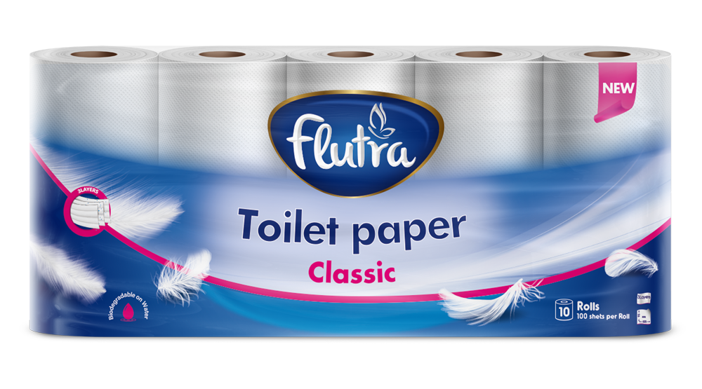 Flutra Classic Toilet Paper (x10)